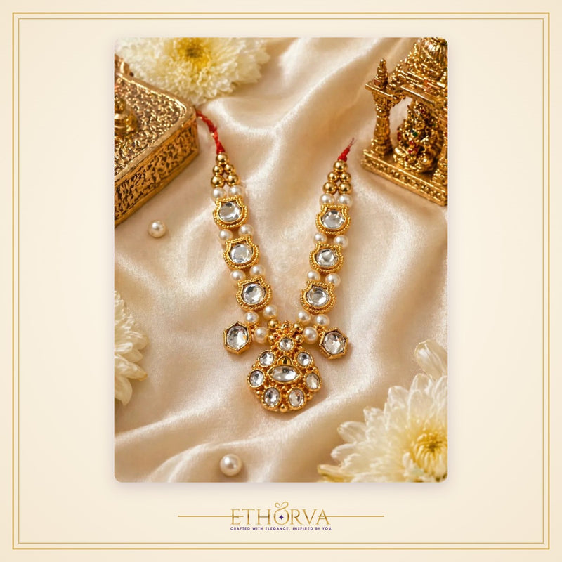 Thakur Ji Diamond Shringar Mala – Long