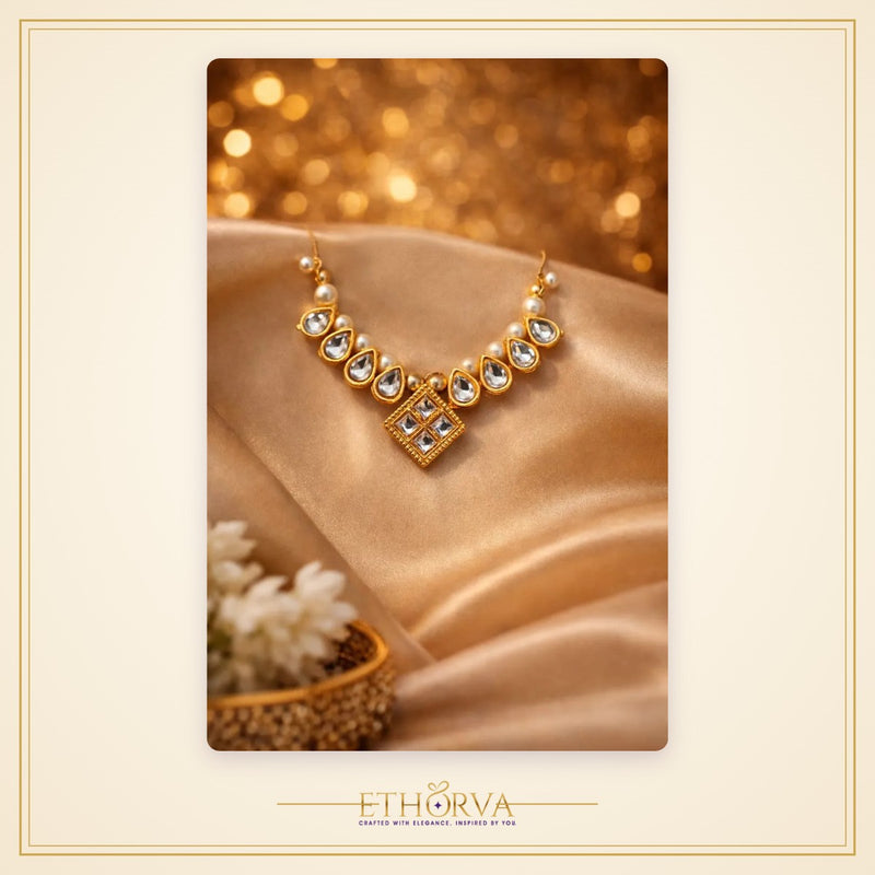 Thakur Ji Kundan Shringar Mala – for Size 1 to 4