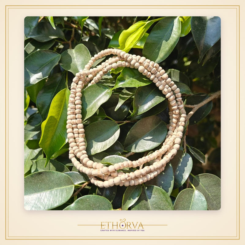Tulsi Kanthi Mala 3 Round Gol Daana