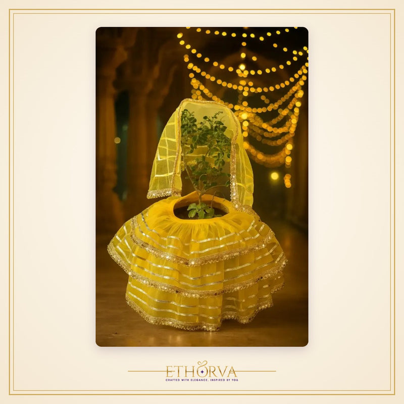 Tulsi Mata Dress – Poshak for Tulsi Plant
