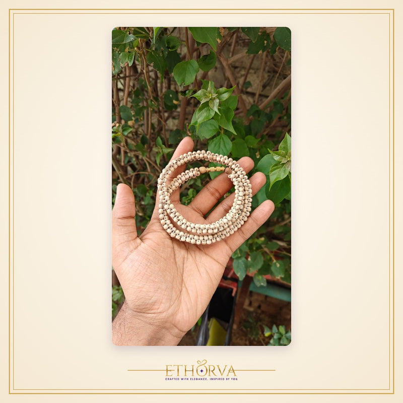 Tulsi Necklace Kanthi Mala ( Four layer ) - view 3