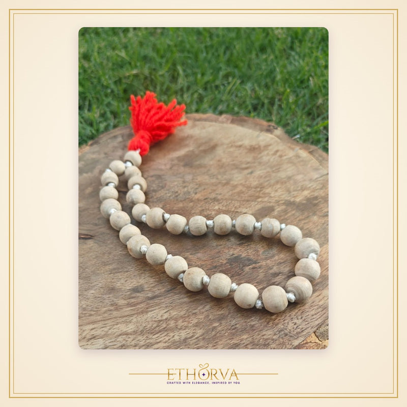 Tulsi sumarni mala 27+1 beads (10-11mm)