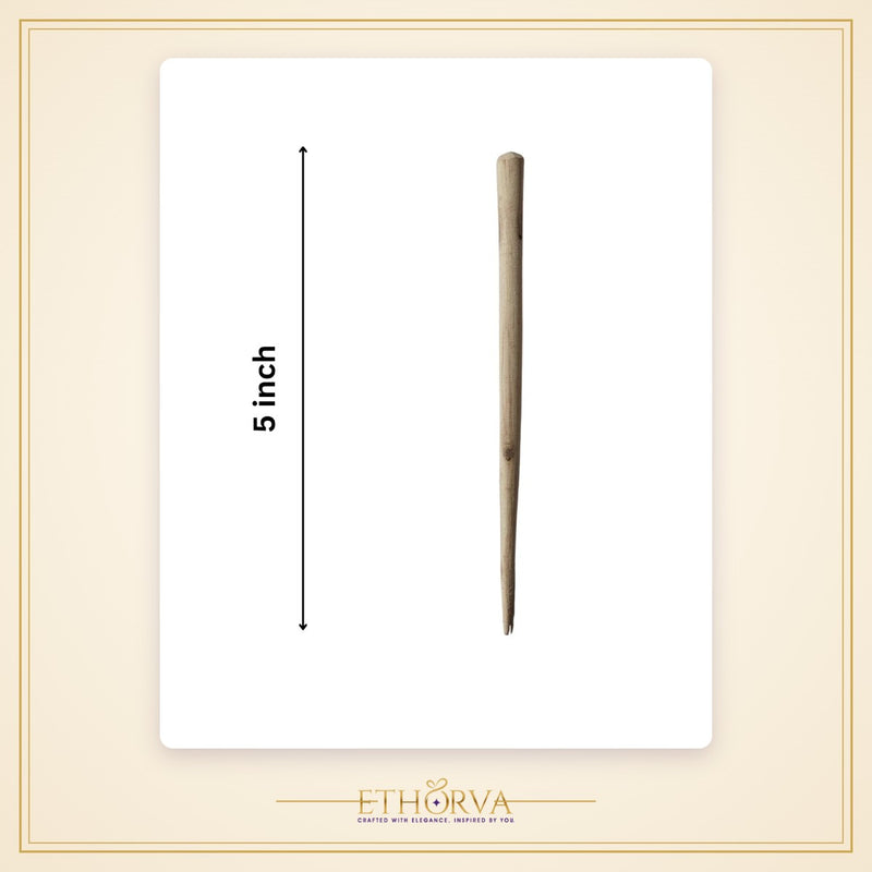 Tulsi tilak stick – Handmade in Vrindavan + Free tilaks - view 2