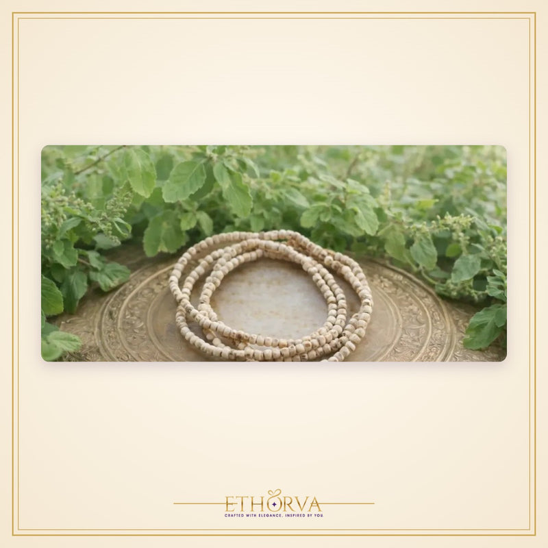 Two Round Tulsi Kanthi Mala – Classic